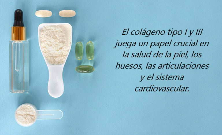 Colágeno Tipos I y III: Piel firme y joven por más tiempo